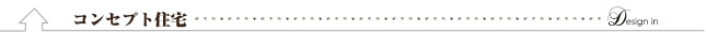コンセプト住宅
